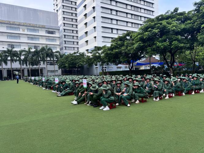 PHỐI HỢP TỔ CHỨC THÀNH CÔNG CHƯƠNG TRÌNH GIÁO DỤC QUỐC PHÒNG VÀ AN NINH NĂM HỌC 2025 – 2026