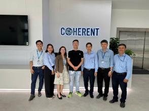 Trường Cao đẳng Kỹ thuật Công nghệ Đồng Nai tham quan và làm việc tại Công ty TNHH Coherent Việt Nam (Đồng Nai)