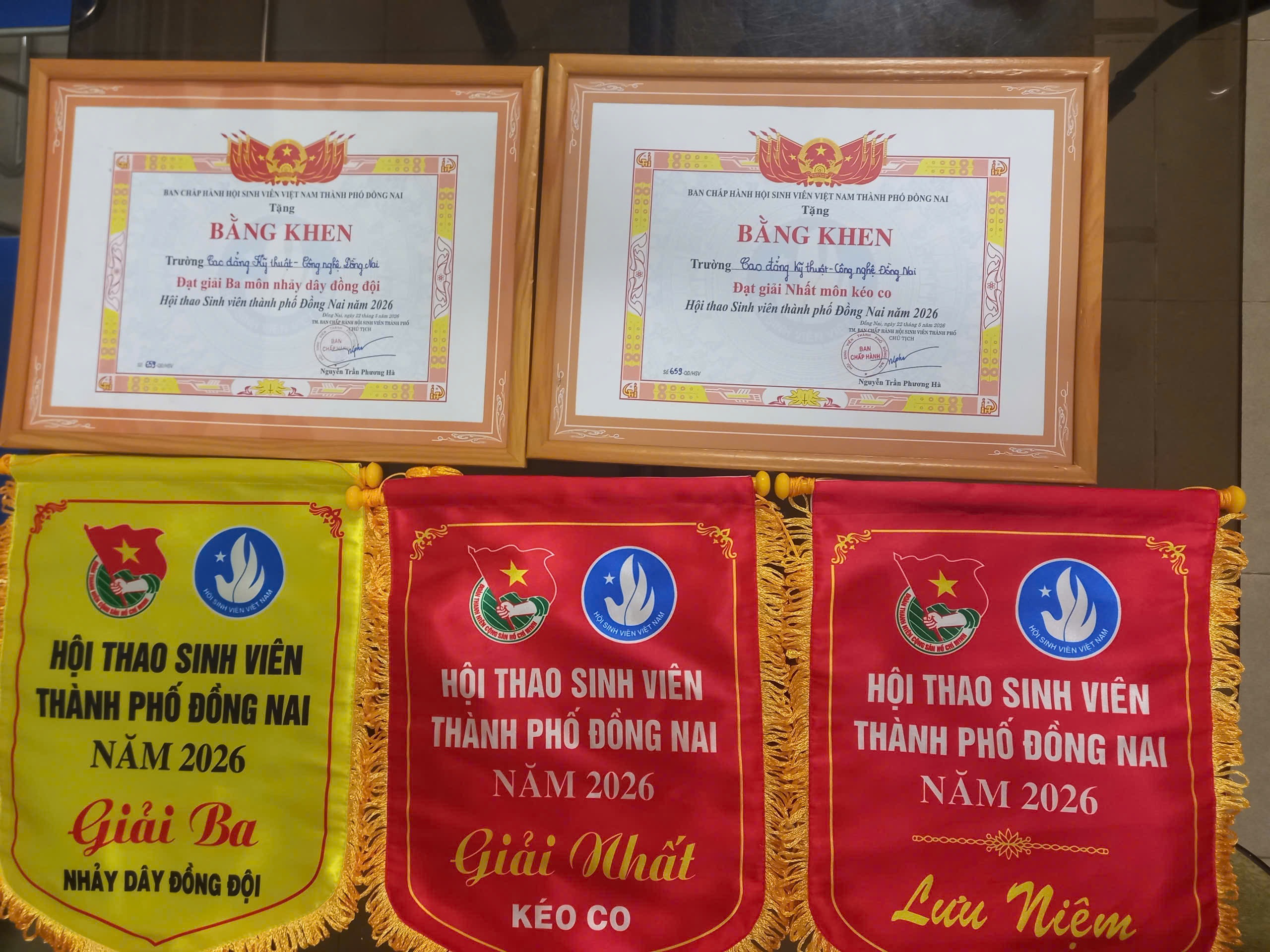 TRƯỜNG CAO ĐẲNG KỸ THUẬT – CÔNG NGHỆ ĐỒNG NAI ĐẠT GIẢI NHẤT MÔN KÉO CO TẠI HỘI THAO SINH VIÊN THÀNH PHỐ ĐỒNG NAI NĂM 2026